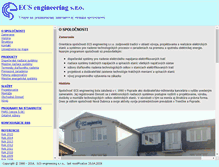 Tablet Screenshot of ecs-online.sk